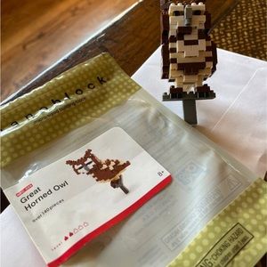 Great Horned Owl Nanoblock